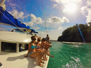 snorkeling sunset sailing